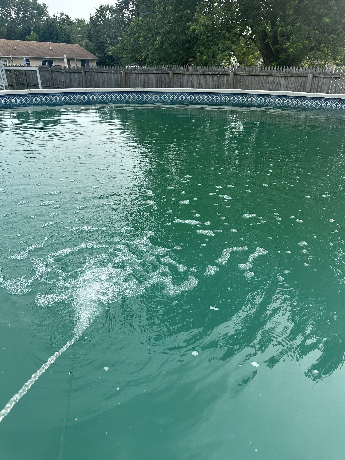 Pool opening progress day 1